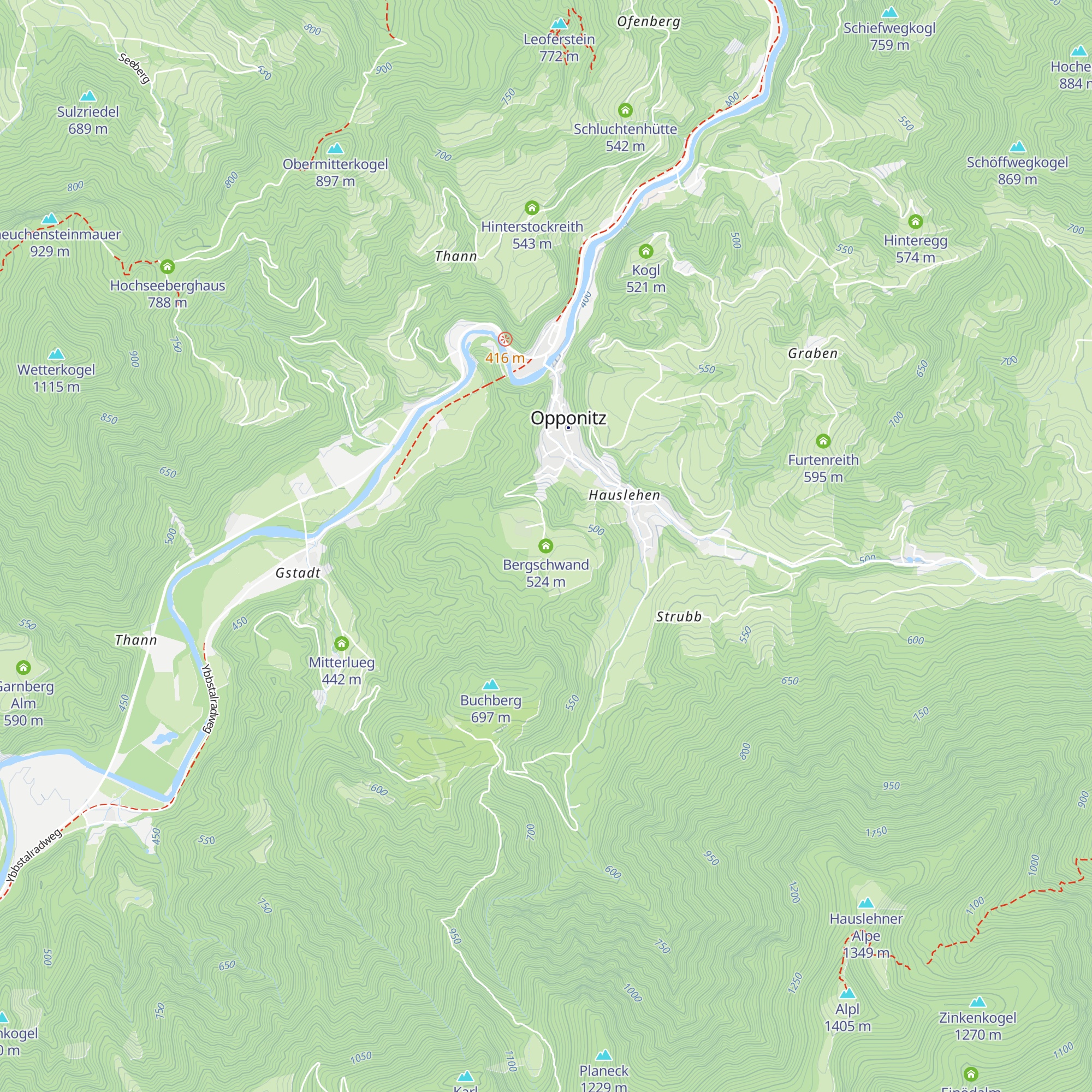 Bergschwand map