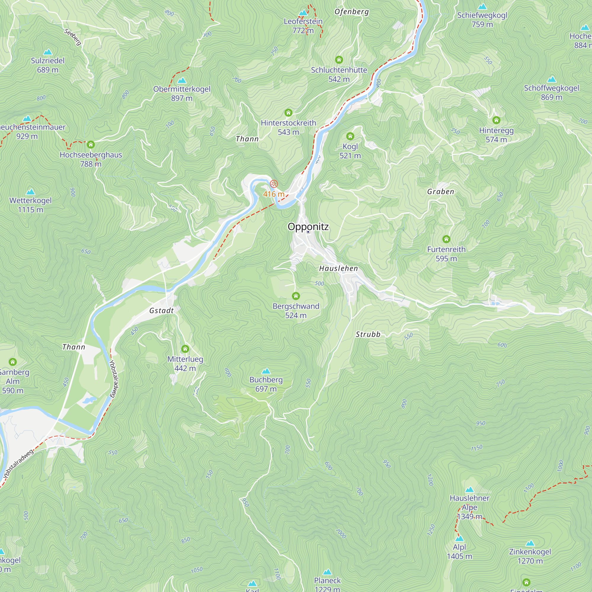 Bergschwand map