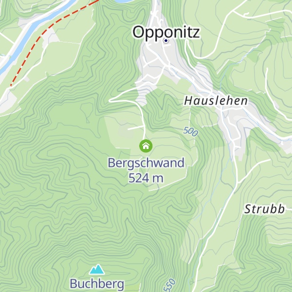 Map of Bergschwand