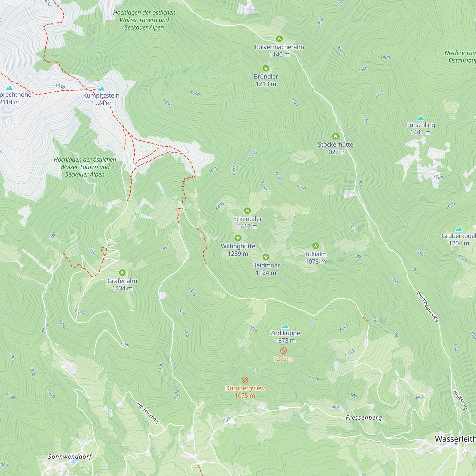 Wilfinghütte map