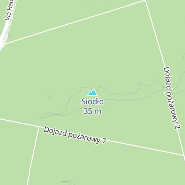 Map of Siodło