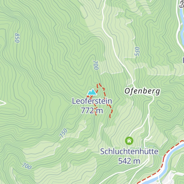 Map of Leoferstein