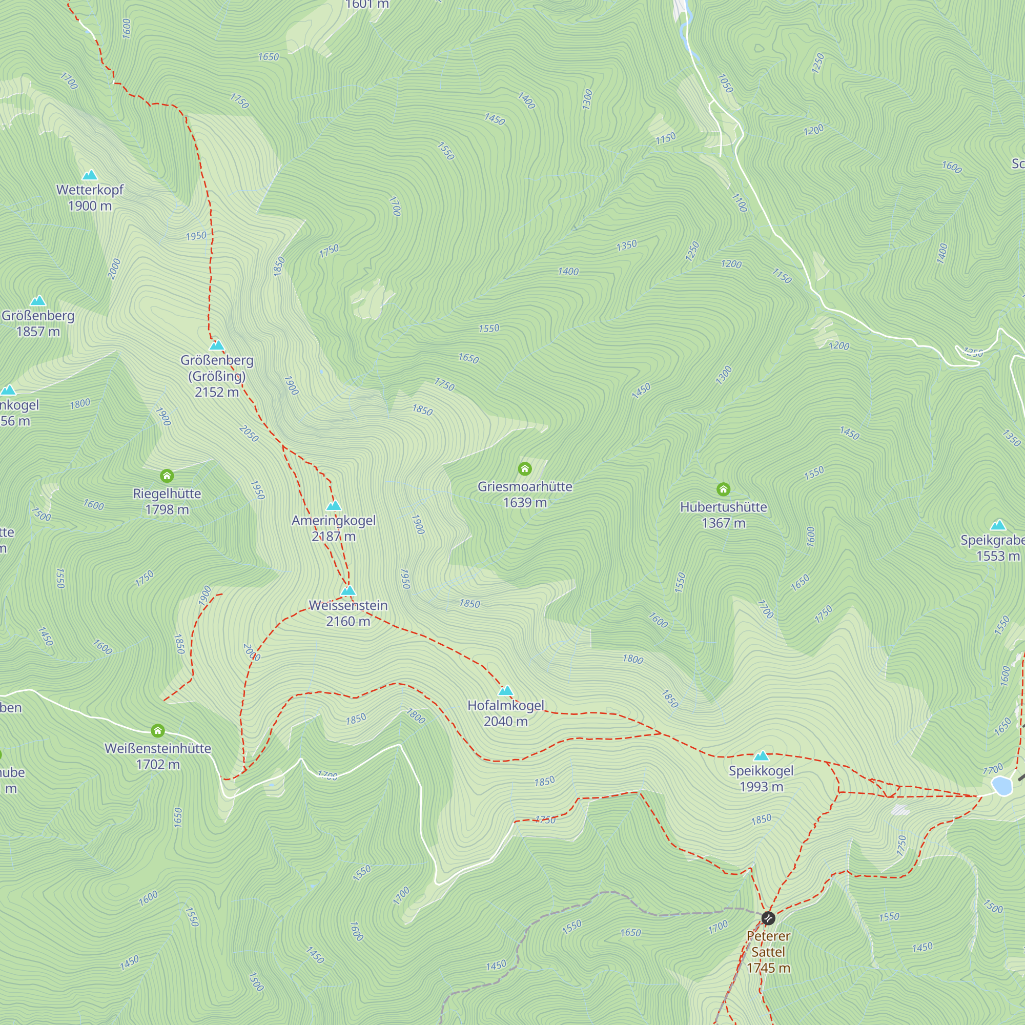 Steinmoarhütte map