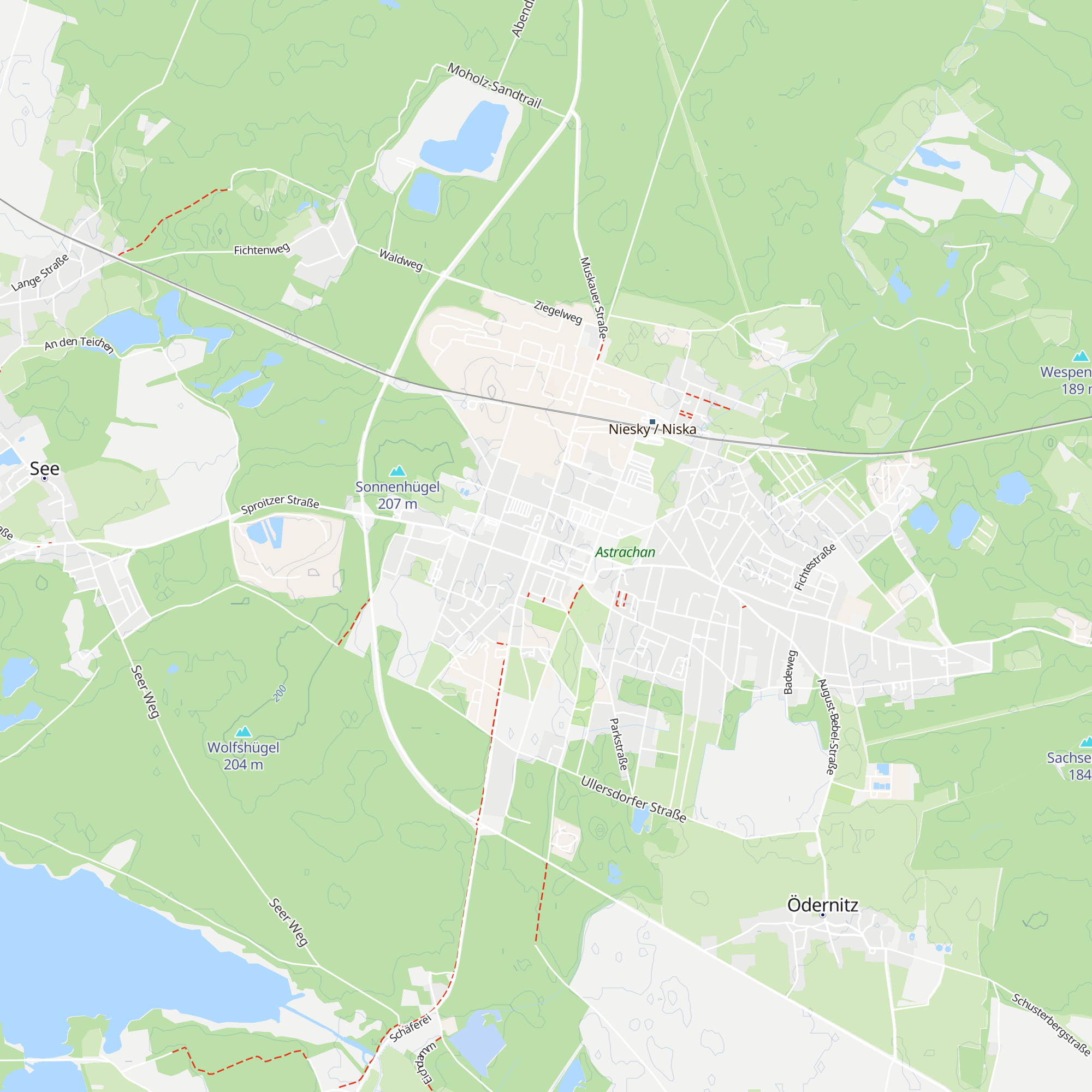 Touristinformation map