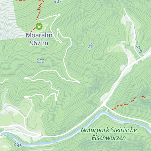 Map of Mühlbauernkogel