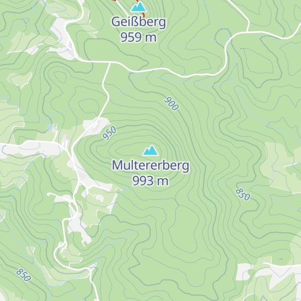 Map of Multererberg