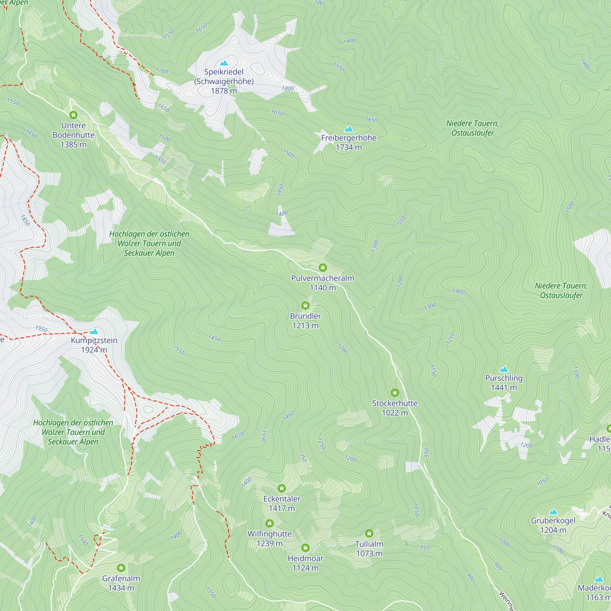 Bründler map