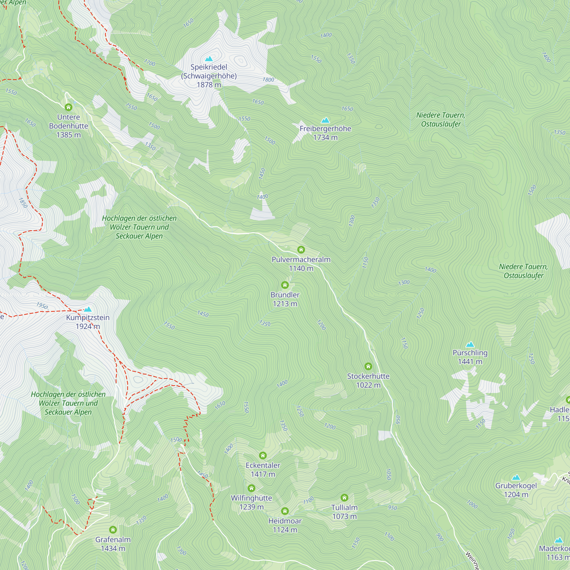 Bründler map