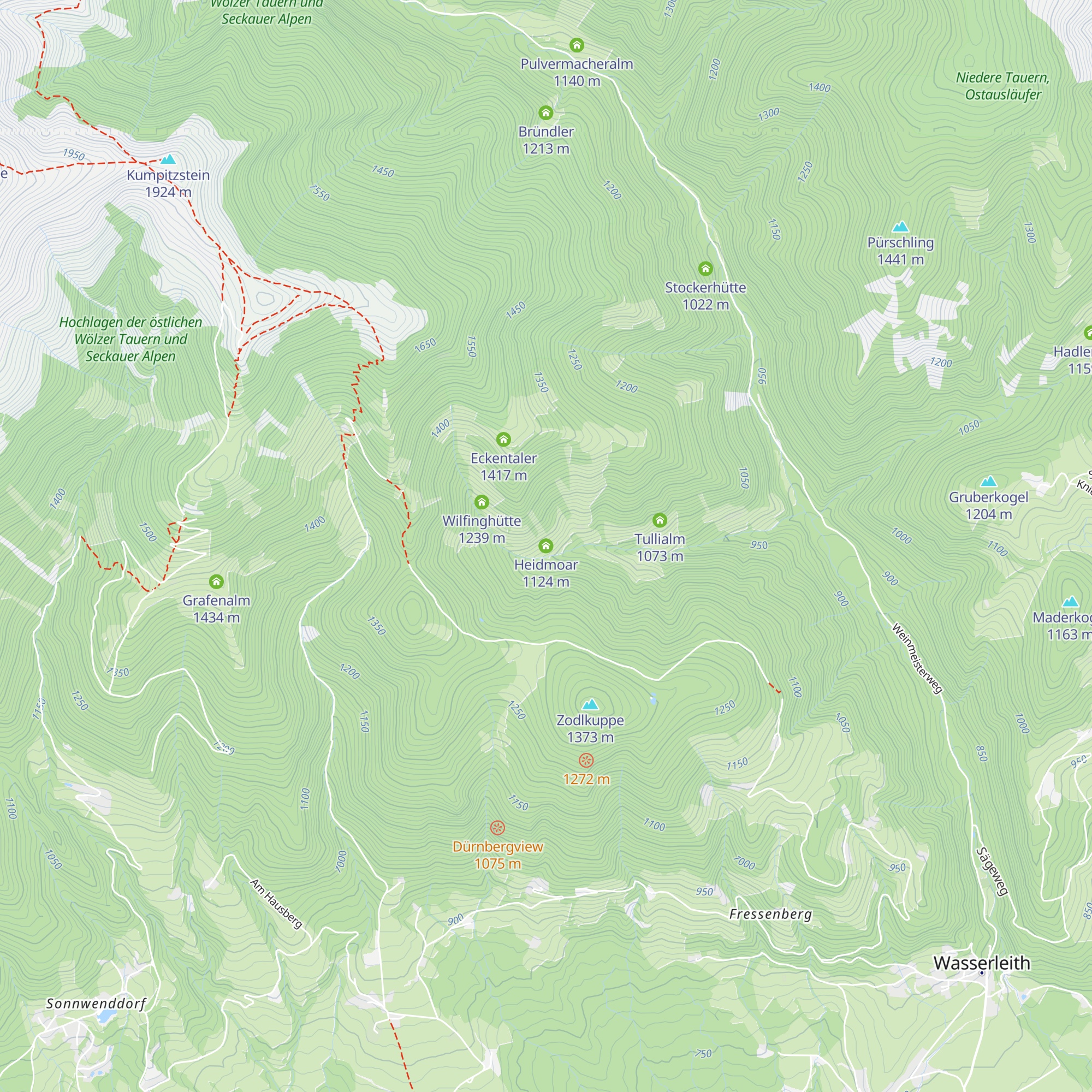 Heidmoar map