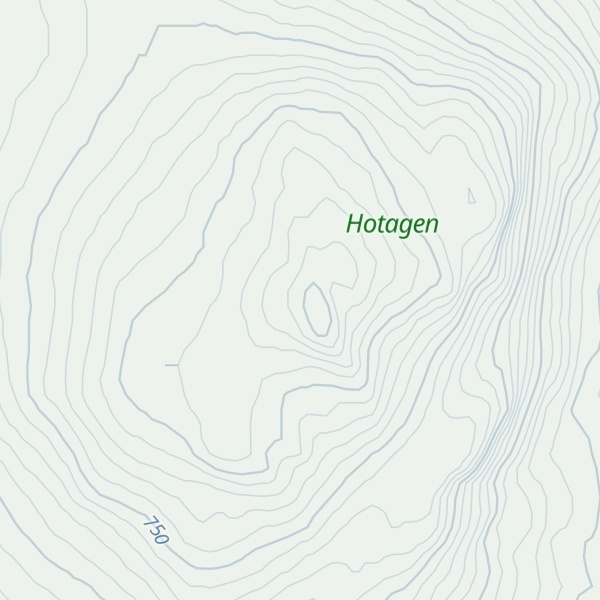 Map of Stakafjället