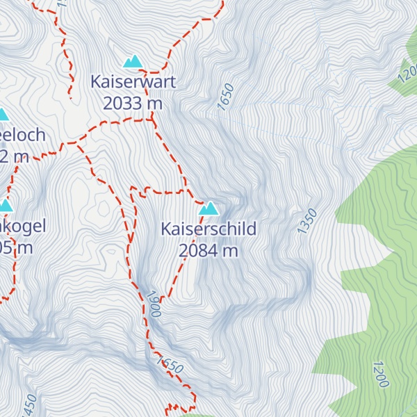 Map of Kaiserschild