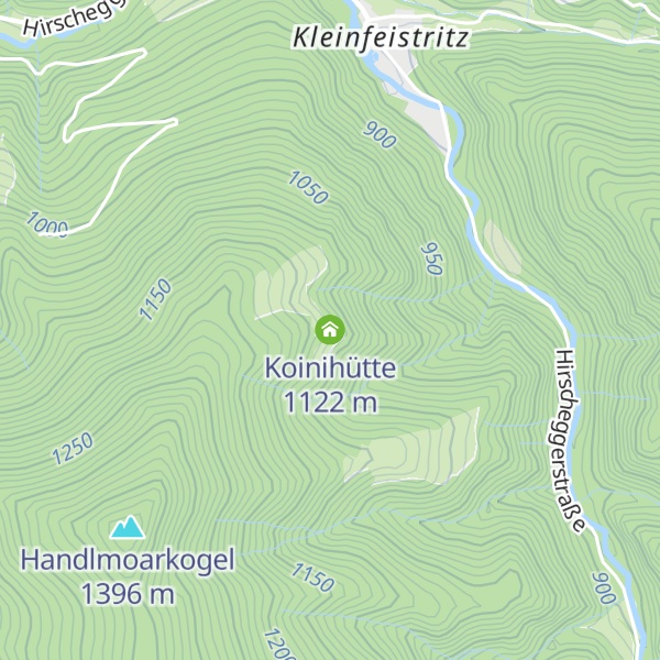 Map of Koinihütte