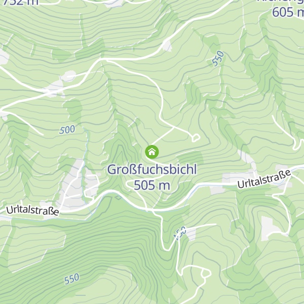 Map of Großfuchsbichl