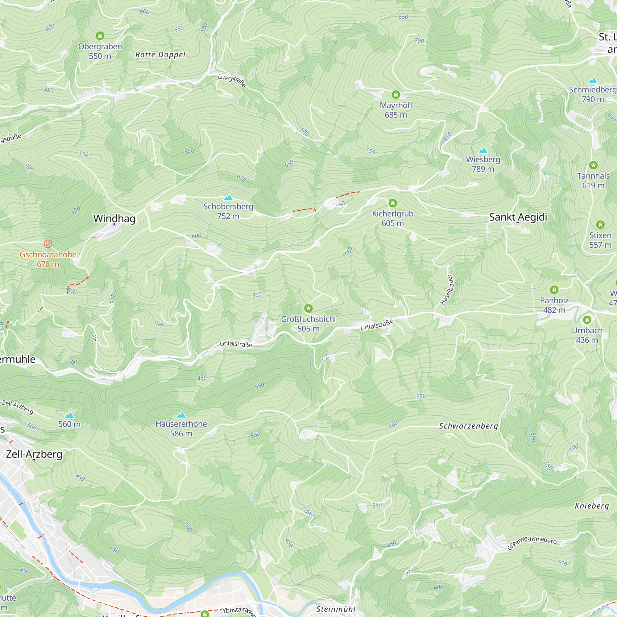 Großfuchsbichl map