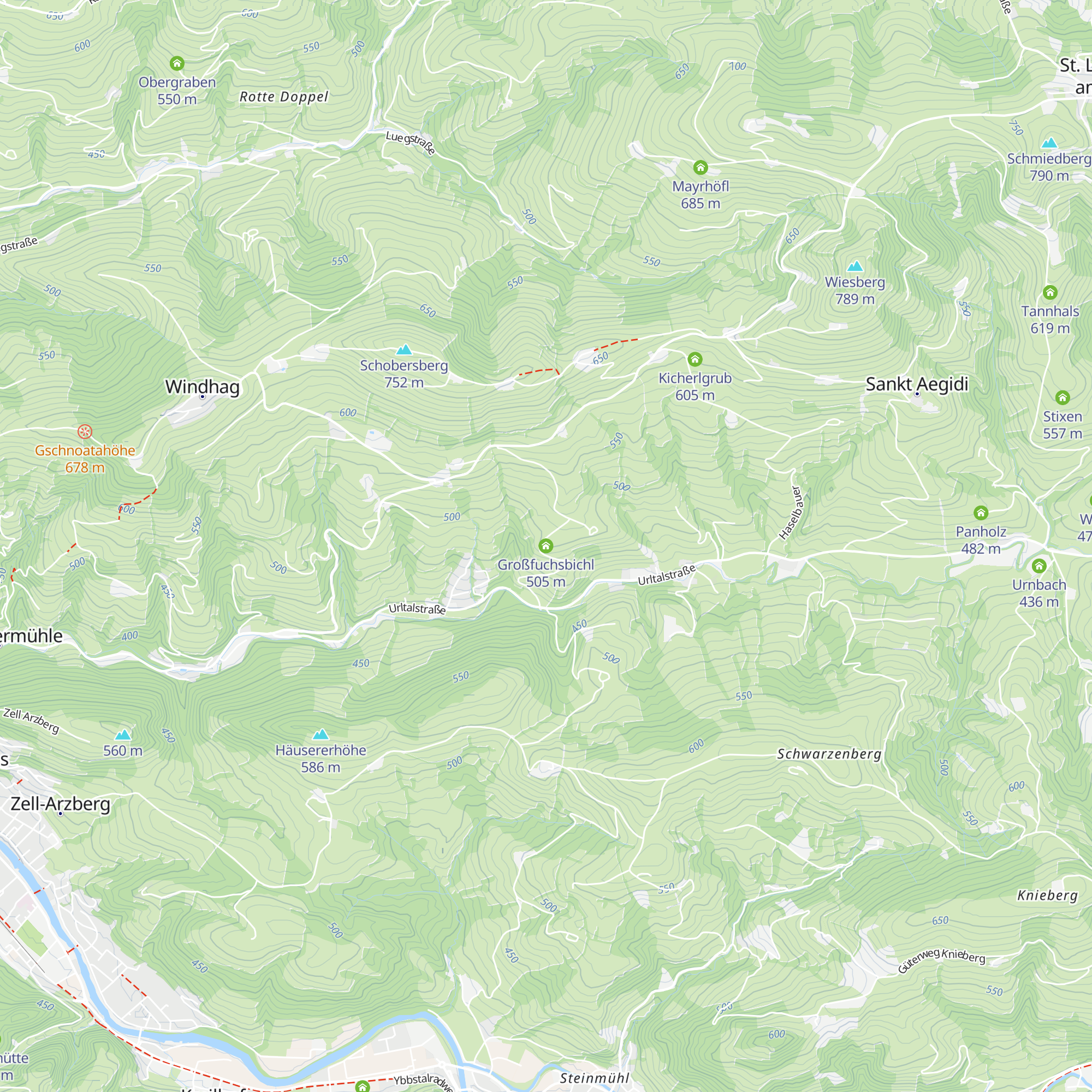 Großfuchsbichl map