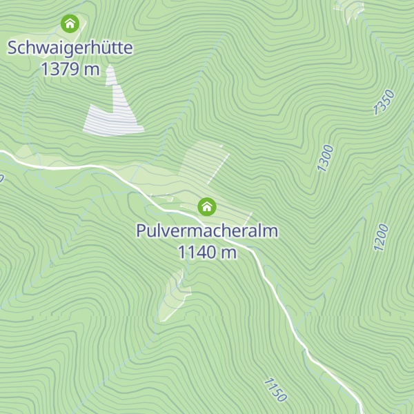 Map of Pulvermacheralm