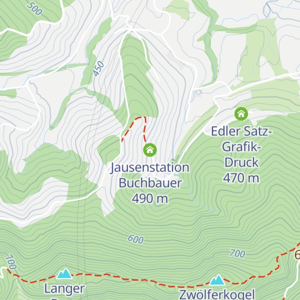 Map of Jausenstation Buchbauer