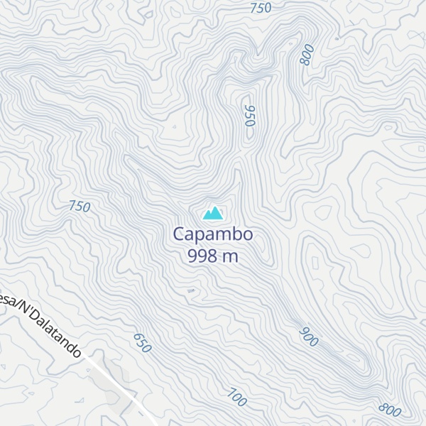 Map of Capambo