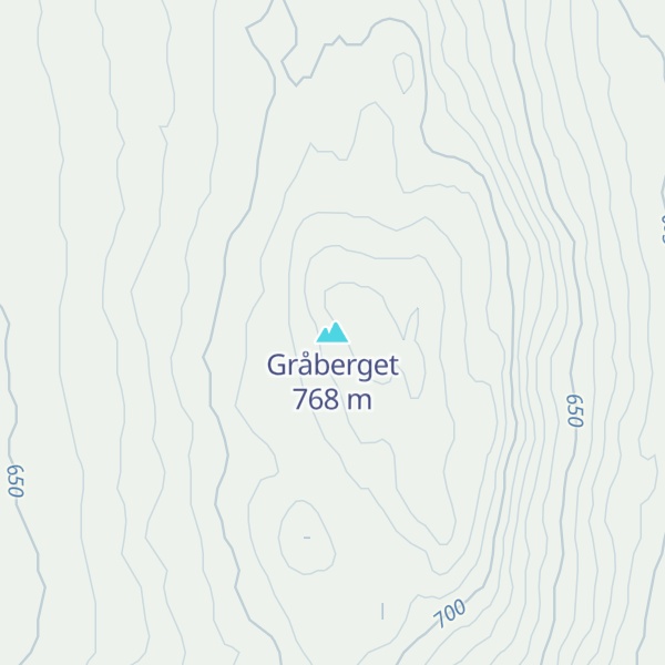 Map of Gråberget