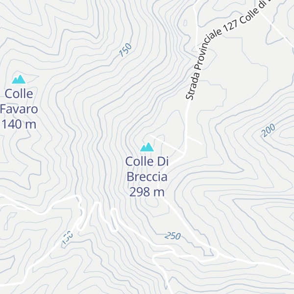 Map of Colle Di Breccia