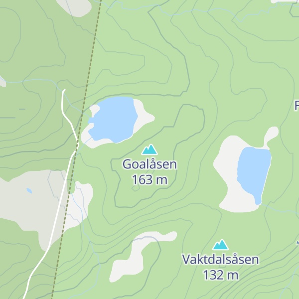 Map of Goalåsen