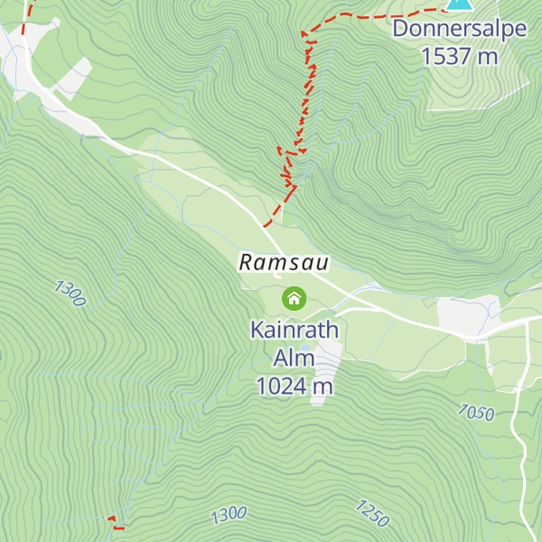 Map of Alpengasthaus Ramsau
