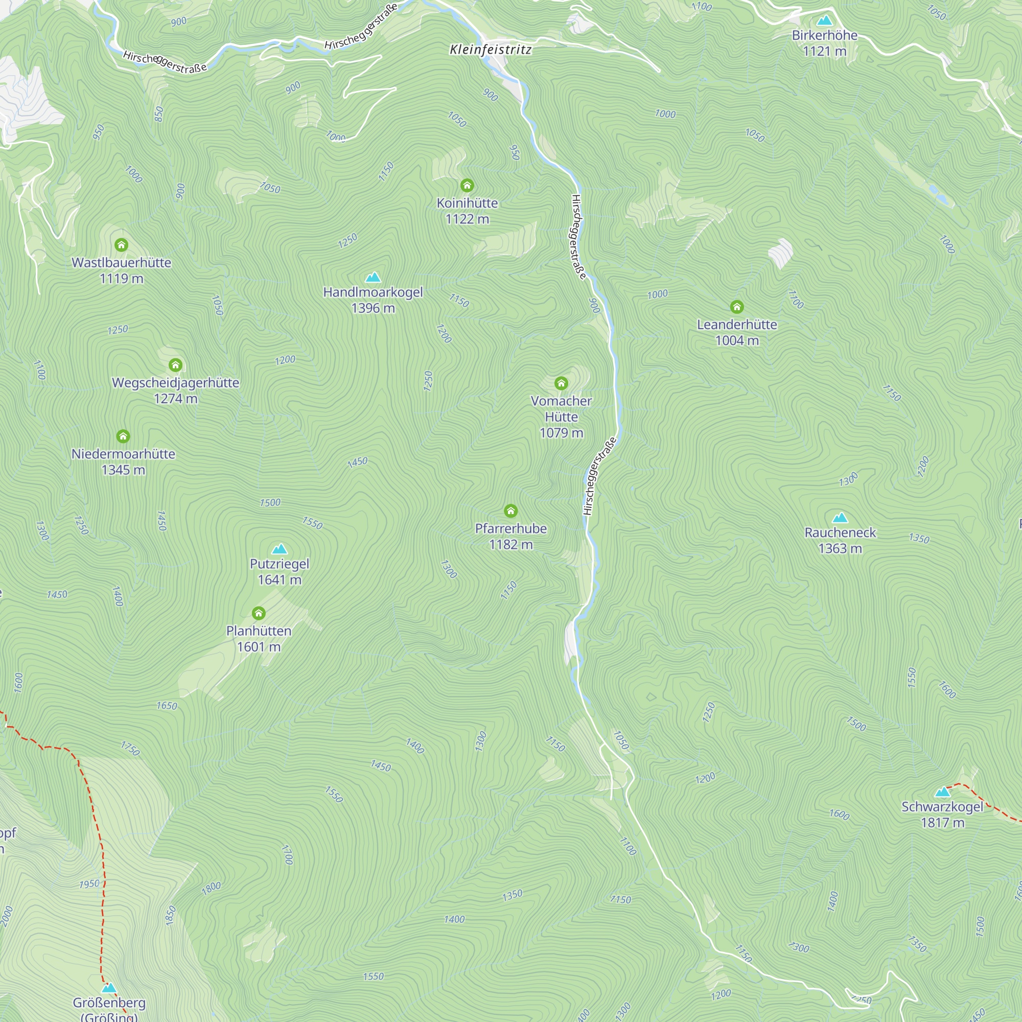 Pfarrerhube map
