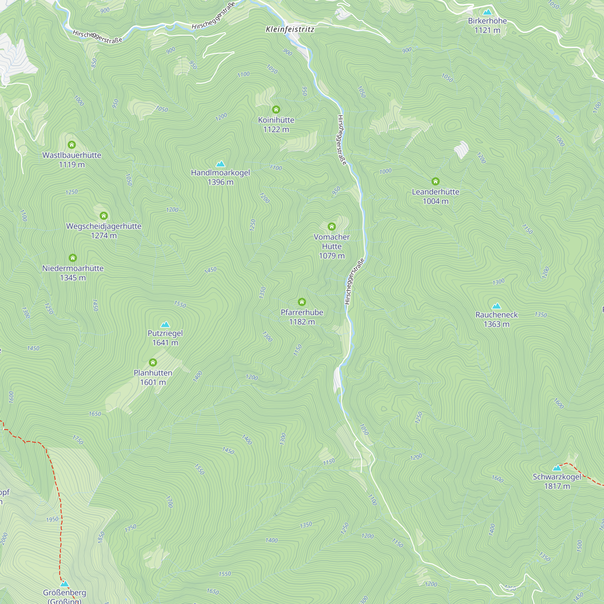 Pfarrerhube map