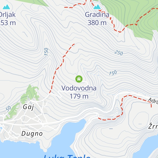 Map of Vodovodna