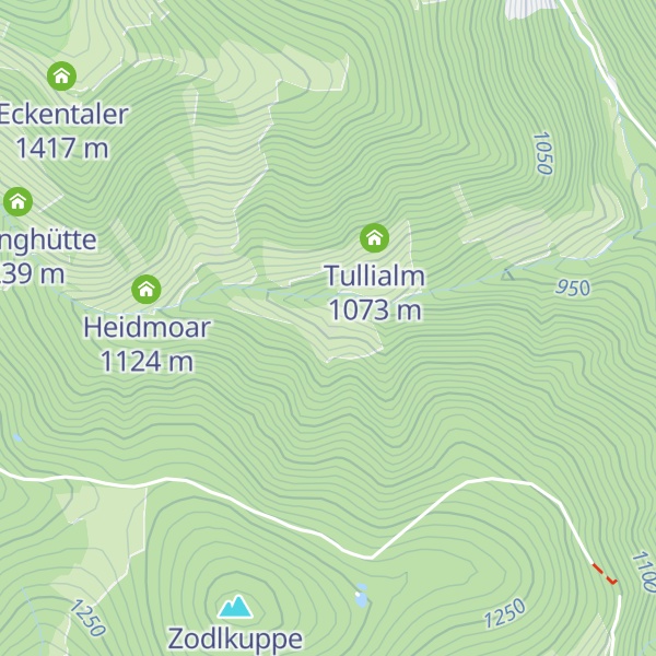 Map of Biedneralm