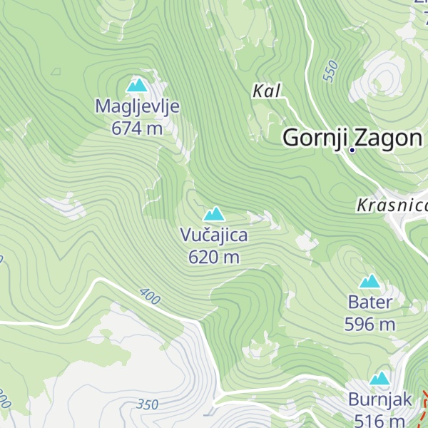 Map of Vučajica