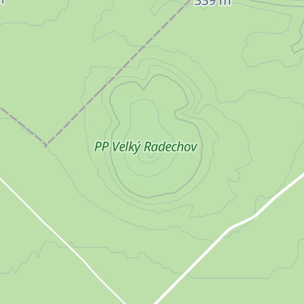 Map of Radechov