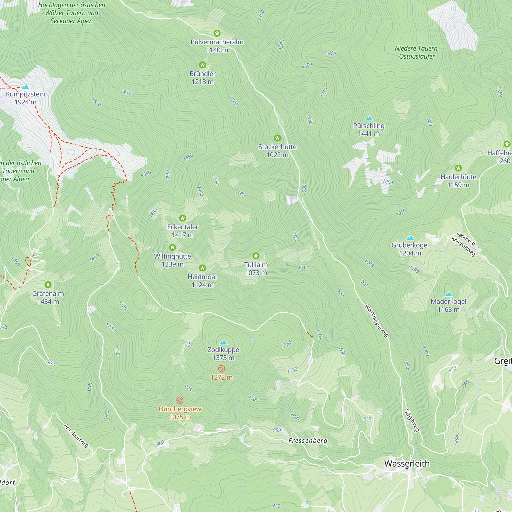 Tullialm map