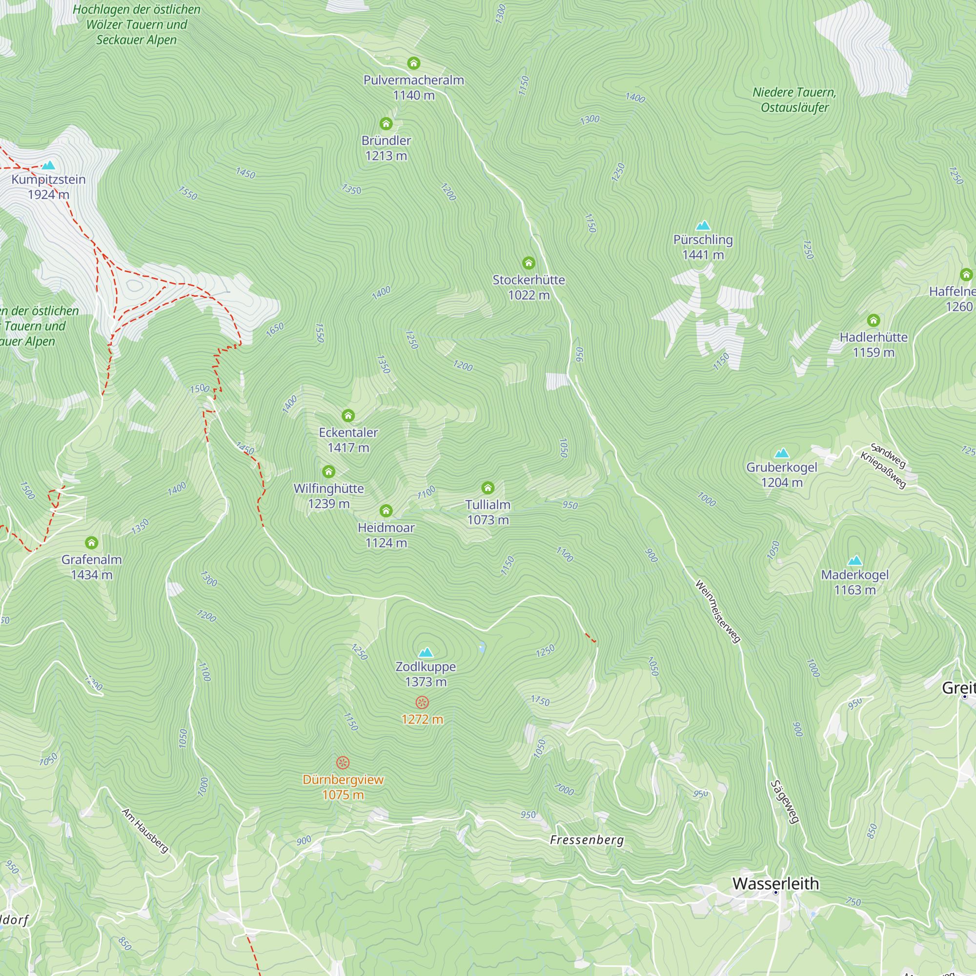 Tullialm map