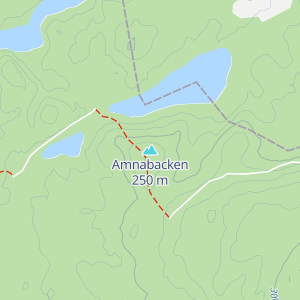 Map of Amnabacken