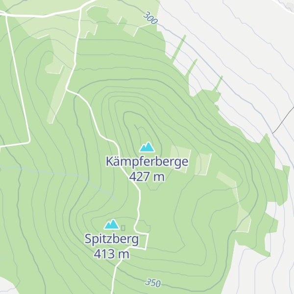 Map of Kämpferberge