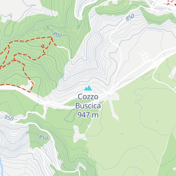 Map of Cozzo Buscica