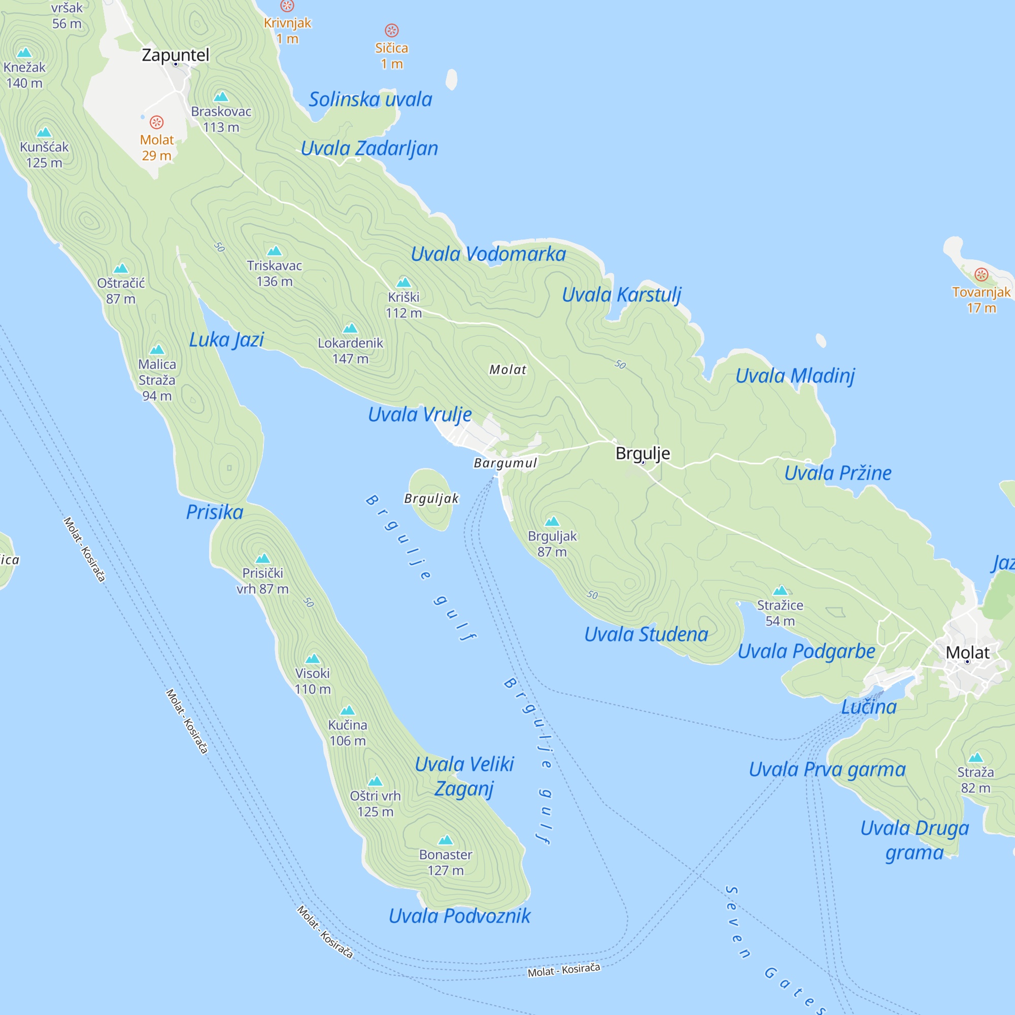 Restaurant Janko map