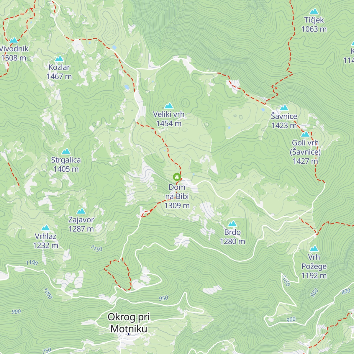 Dom na Bibi map