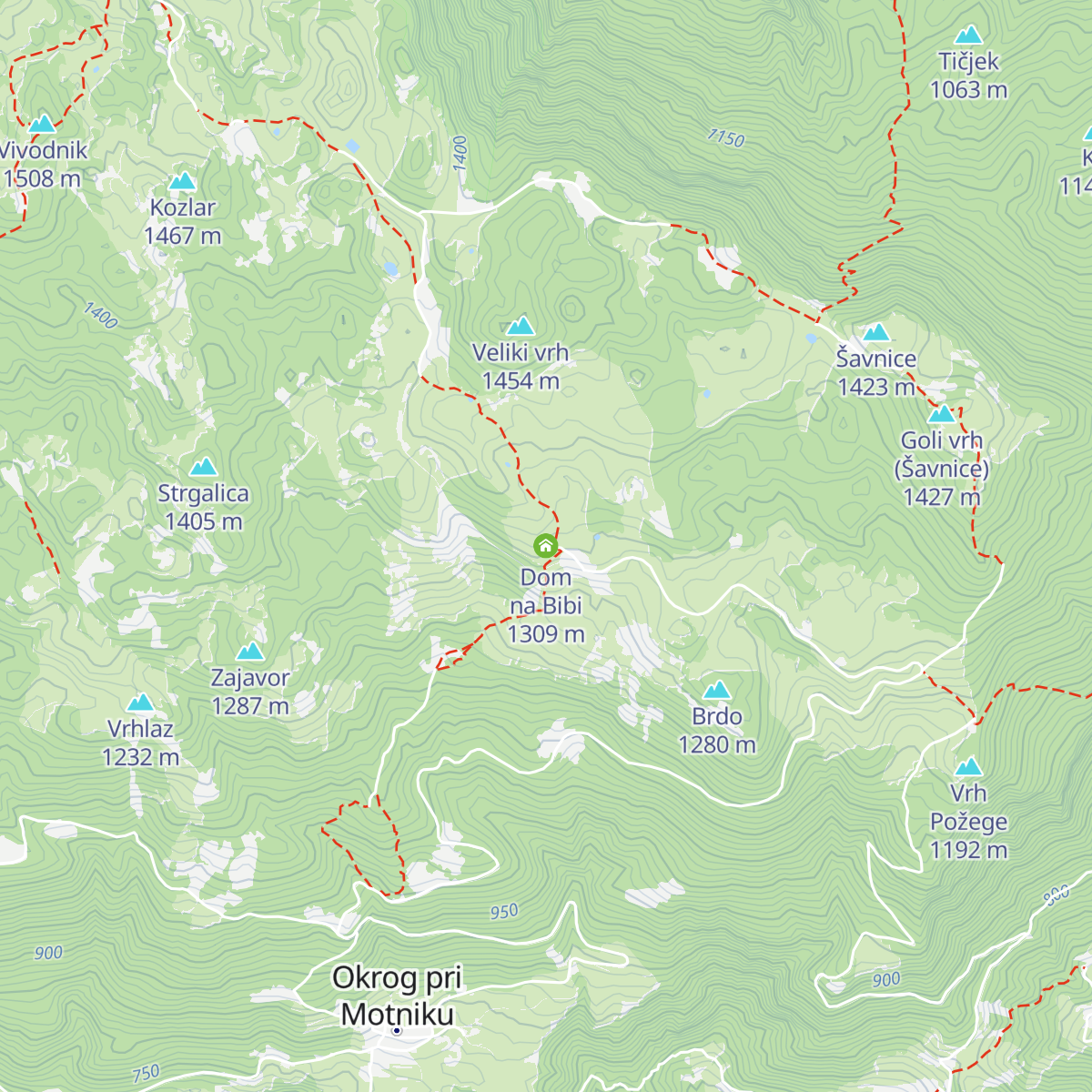 Dom na Bibi map