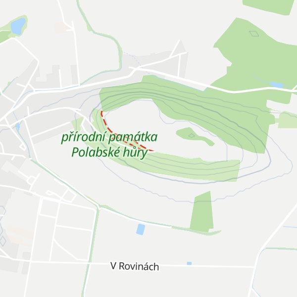 Map of Přerovská hůra