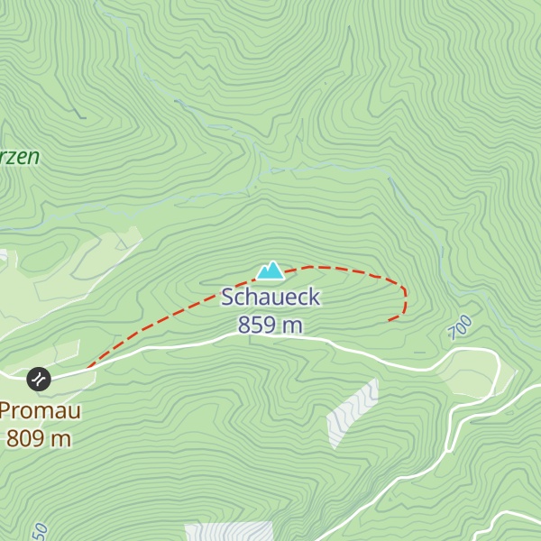 Map of Schaueck