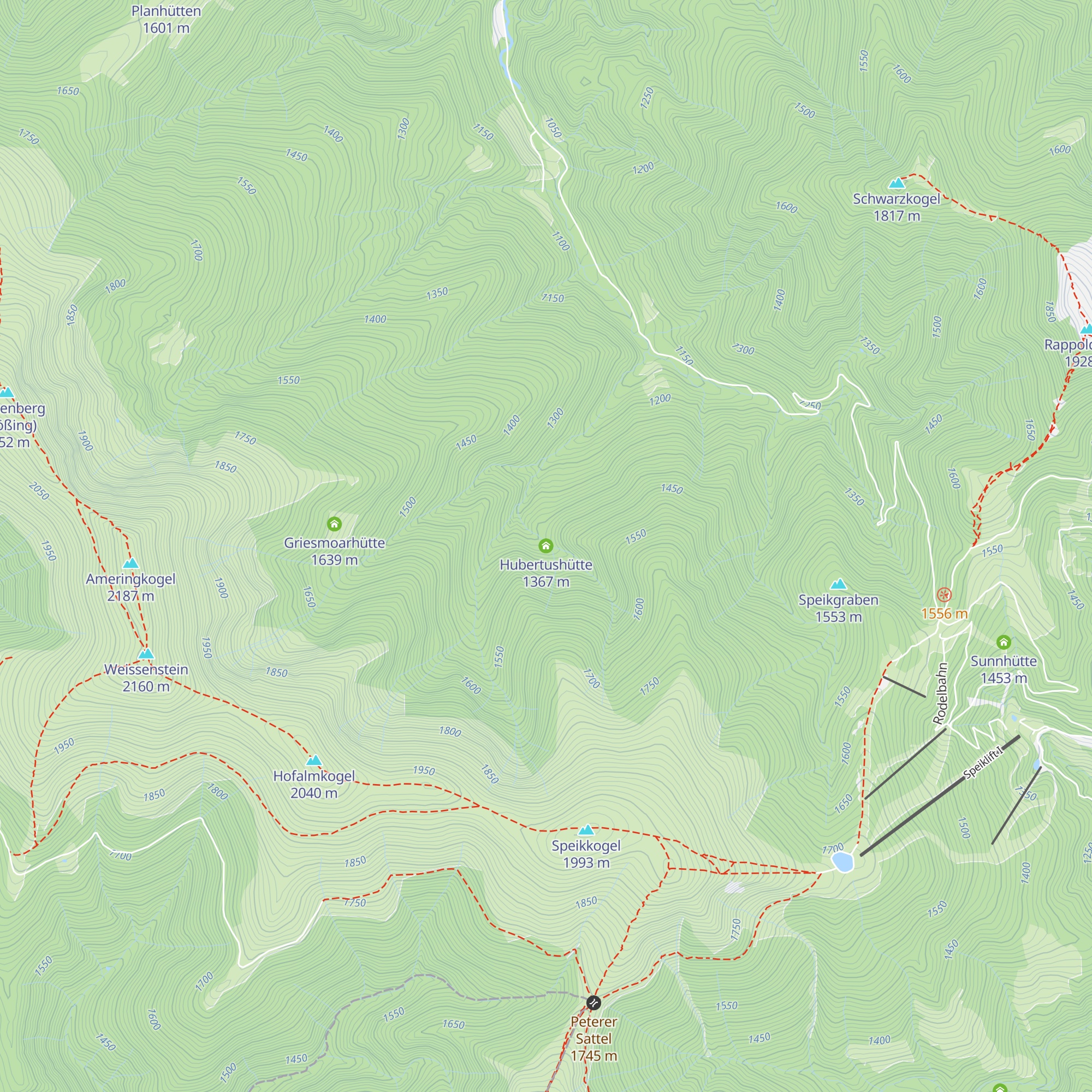 Hubertushütte map
