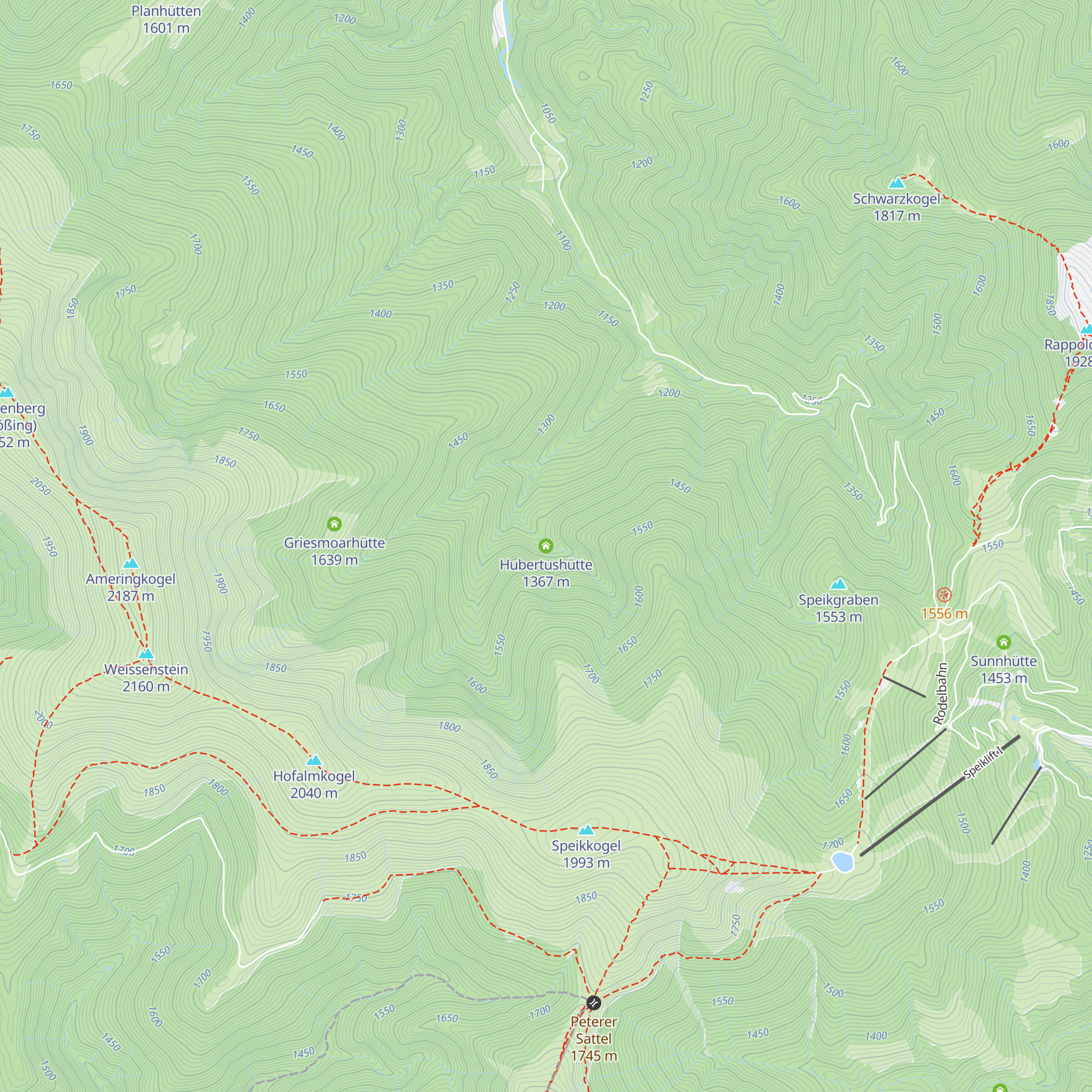 Hubertushütte map