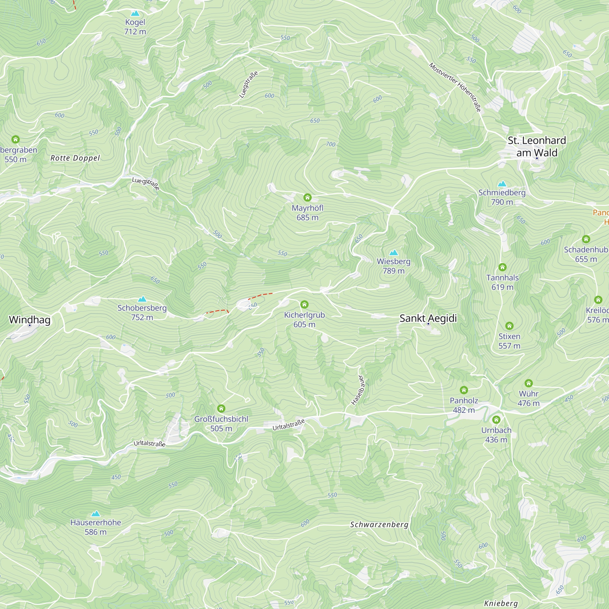 Kicherlgrub map