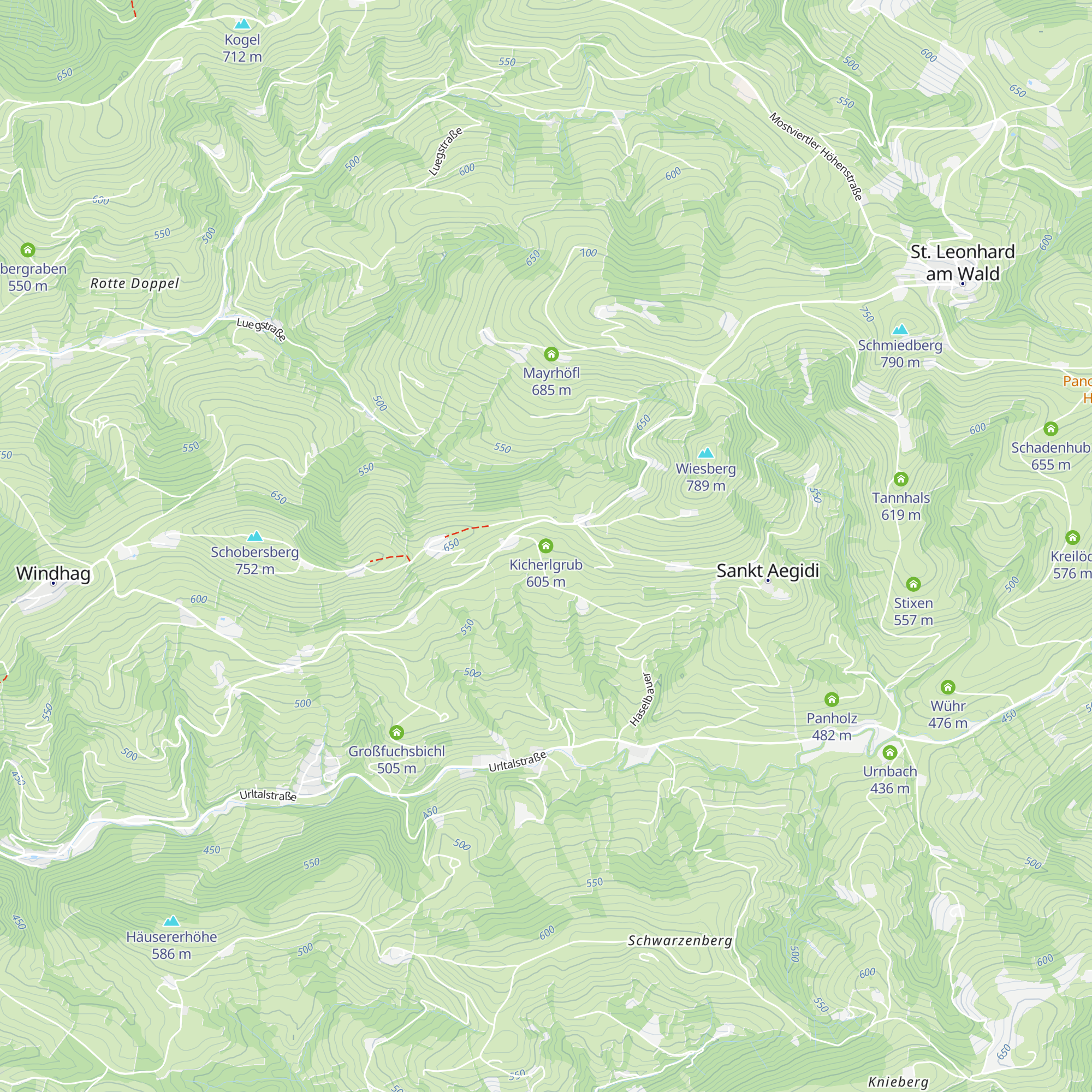 Kicherlgrub map