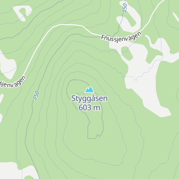 Map of Styggåsen