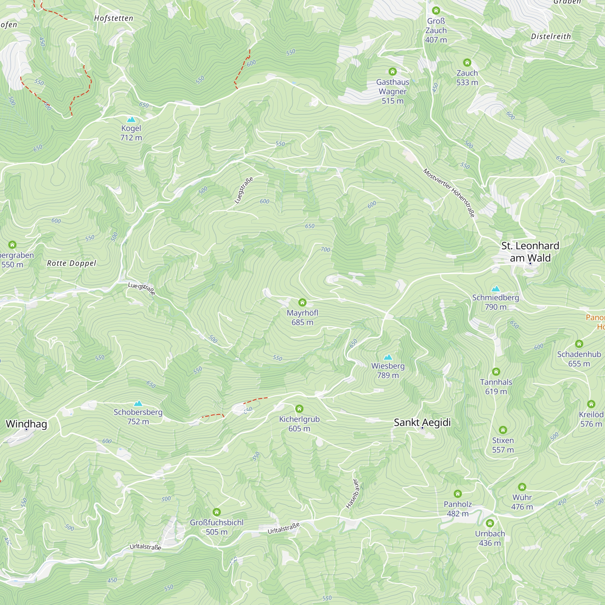 Mayrhöfl map