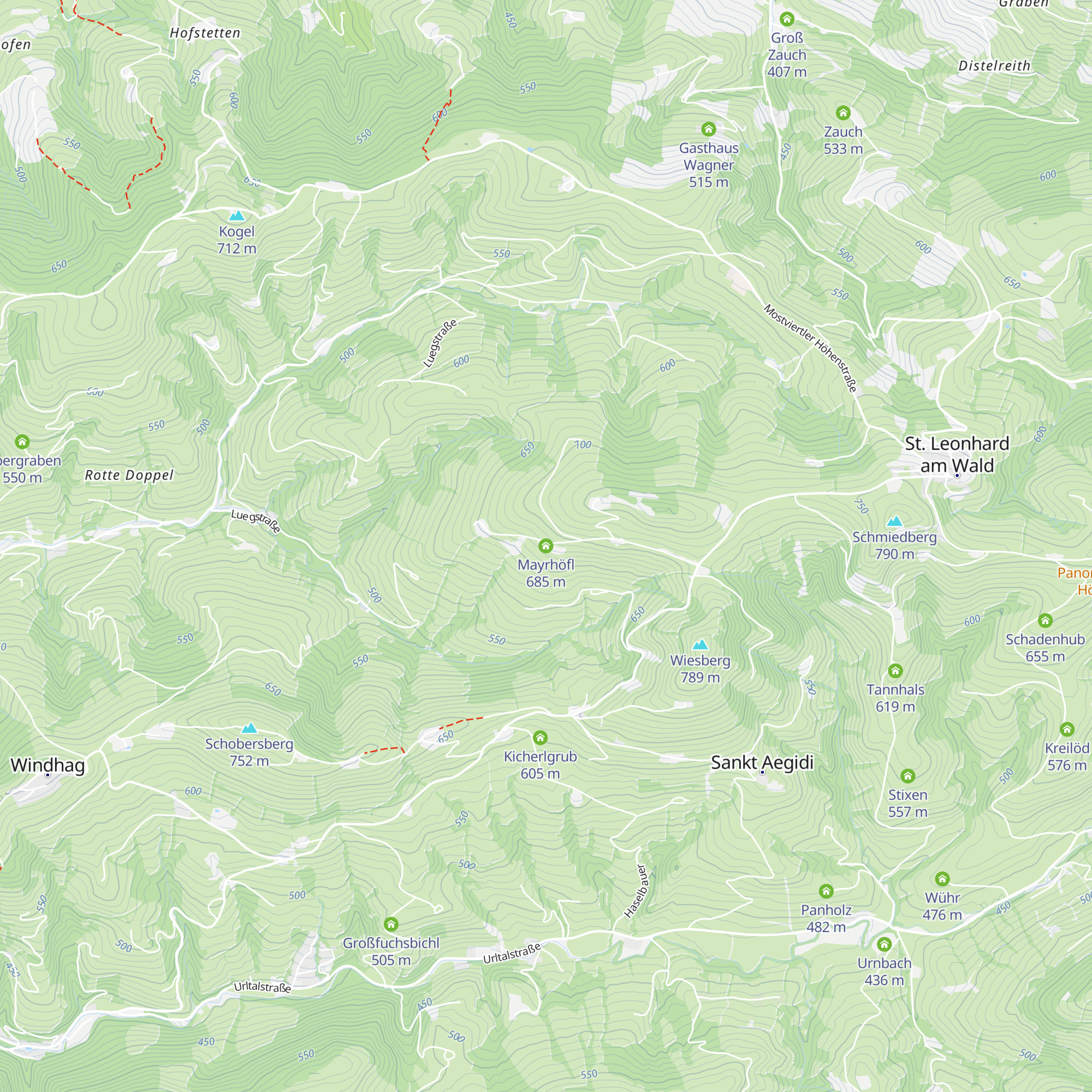 Mayrhöfl map