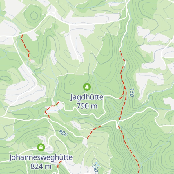 Map of Jagdhütte